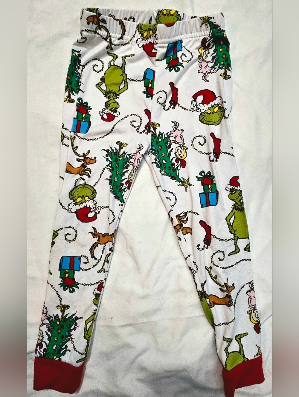 4T Christmas Grinch Pajama Pants